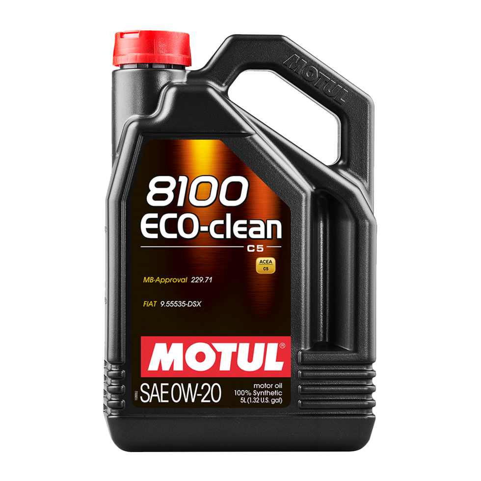 8100 ECO-CLEAN 0W-20 Fully Synthetic Engine Oil - 