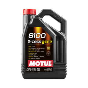 8100 X-CESS GEN2 5W-40 Fully Synthetic Engine Oil