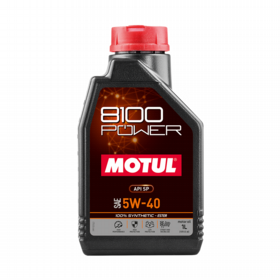 8100 POWER 5W-40 FULLY SYNTHETIC ENGINE OIL
