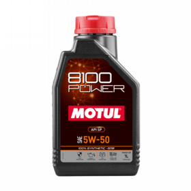8100 POWER 5W-50 FULLY SYNTHETIC ENGINE OIL