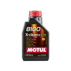 8100 X-CLEAN+ EFE 0W-30 Fully Synthetic Car Engine Oil