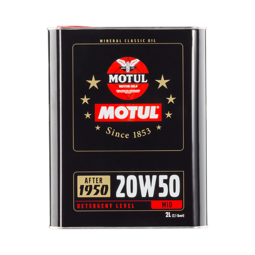 Motul Classic 20W50 Middle Detergent Level Engine Oil