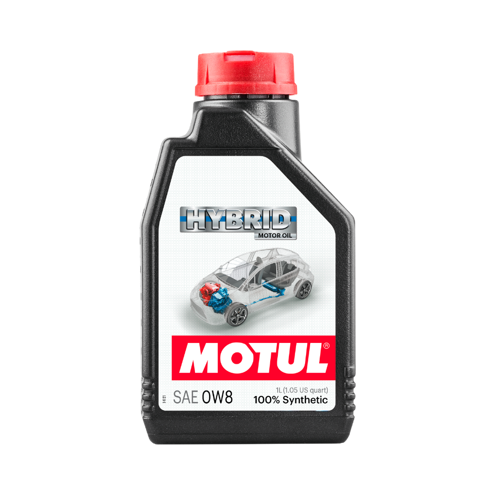 MOTUL HYBRID SAE 0W-8 FULLY SYNTHETIC ENGINE OIL - 